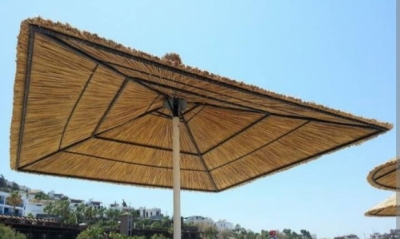 Hasır Bambu Şemsiye
